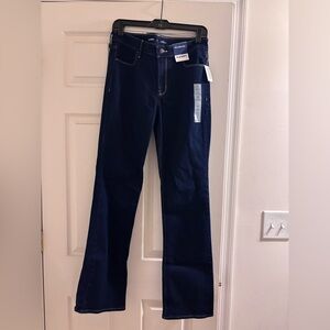 Old Navy Women's Dark Blue Boot Cut Jeans